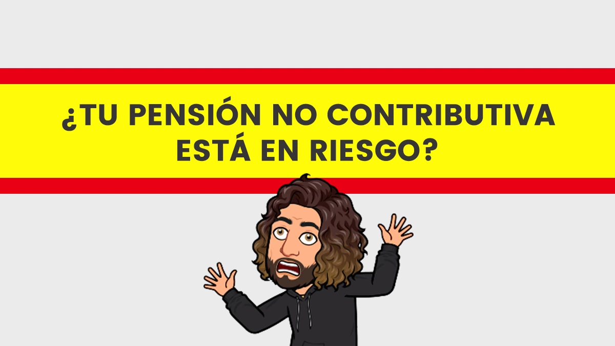 ᐈ Si Cobras Herencia te Quitan la Pensión no Contributiva