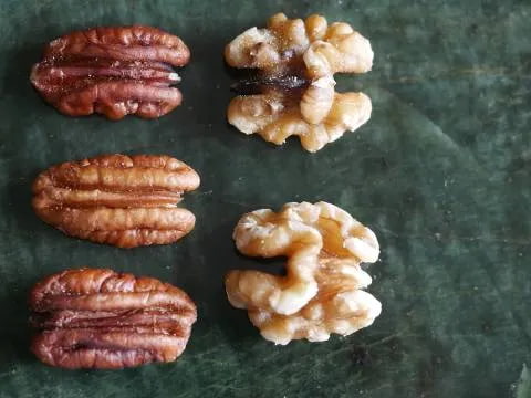 Diferencia entre pacanas y nueces