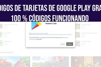 Códigos de tarjetas de google play gratis