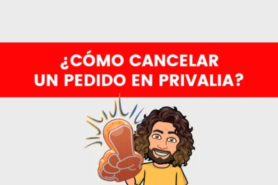 como cancelar un pedido en privalia